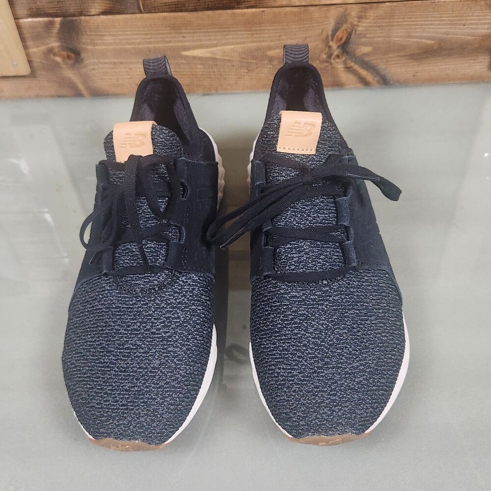 New Balance Fresh Foam Cruz Black Knit Sneakers Womens 9.5 WCRZRRB
